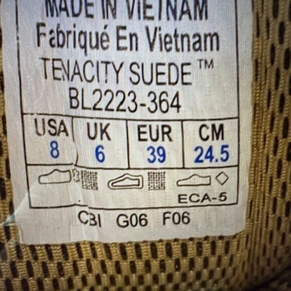 Women’s Columbia Olive Green Suede Hiking Shoes 8M - Picture 2 of 12